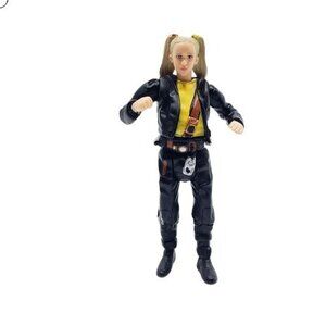 Spy Kids Movie Gerti Giggles Action Figure 3 in Yellow Top Miramax 2002 Vintage